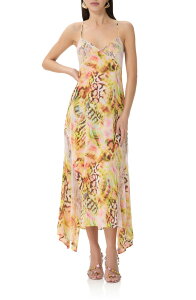 �G�[�G�t�A�[���G�� ���f�B�[�X �g�b�v�X �����s�[�X AFRM Christina Slipdress Pink Shell Swirl �s���N