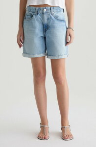 �G�[�W�[ ���f�B�[�X �{�g���X �f�j���p���c �V���[�g�p���c AG Ex-Boyfriend Mid Thigh Denim Cutoff Shortsoft Focus �f�j��