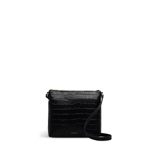 ���h���[ ���f�B�[�X �o�b�O Radley Pockets - Faux Croc Small Ziptop Crossbody Bag Black �u���b�N