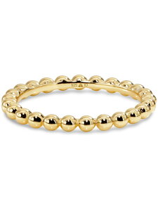 �f���@�^ ���f�B�[�X �A�N�Z�T���[ �w�� DEVATA Beaded Ball Ring Plated Sterling Silver 2mm Yellow Gold �C�G���[