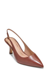�R�[���n�[�� ���f�B�[�X �V���[�Y �p���v�X Cole Haan Hansell Slingback Pointed Toe Pump Ch Dk Cuoio Ltr