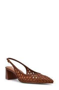 �X�e�B�[�u �}�f�� ���f�B�[�X �V���[�Y �p���v�X Steve Madden Robyn Pointed Toe Slingback Pump Brown �u���E��