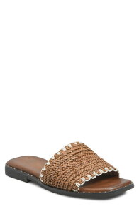 �G�X�G�t�G�t�e�B ���f�B�[�X �V���[�Y �T���_�� Sfft Elsa Slide Sandal Brown �u���E��