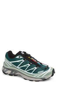�T������ ���f�B�[�X �V���[�Y �X�j�[�J�[ Salomon Gender Inclusive XT-6 Sneaker Bistro Green �O���[��