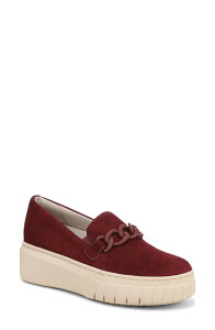 �i�`�����C�U�[ ���f�B�[�X �V���[�Y �X�j�[�J�[ �v���b�g�t�H�[�� Naturalizer Daphne Slip-On Platform Sneaker Cranberry Red ���b�h