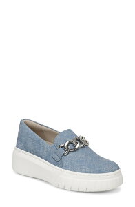 �i�`�����C�U�[ ���f�B�[�X �V���[�Y �X�j�[�J�[ �v���b�g�t�H�[�� Naturalizer Daphne Slip-On Platform Sneaker Denim Blue �f�j��