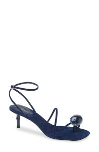 �W�F�t���[ �L�����x�� ���f�B�[�X �V���[�Y �T���_�� Jeffrey Campbell Carnelian Sandal Navy Suede Combo �l�C�r�[