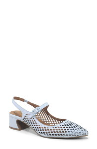 �W�F���g���\�E���Y ���f�B�[�X �V���[�Y �p���v�X Gentle Souls Gladys Perf Slingback Pump Ballad Blue Leather �u���[