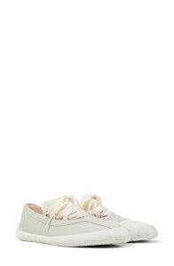 �J���y�[�� ���f�B�[�X �V���[�Y �X�j�[�J�[ Camper Peu Path Ballet Sneaker White Natural �z���C�g