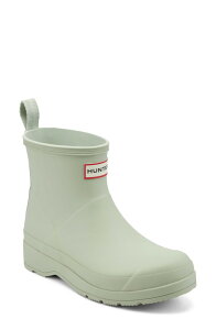 �n���^�[ ���f�B�[�X �V���[�Y �u�[�c�E���C���u�[�c Hunter Original Play Waterproof Boot Light Green �O���[��