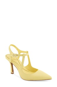 �P�l�X�R�[�� ���f�B�[�X �V���[�Y �p���v�X �A���N�� Kenneth Cole Romi Ankle Strapointed Toe Pump Butter Yellow �C�G���[
