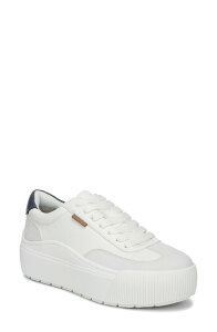 �h�N�^�[�E�V���[�� ���f�B�[�X �V���[�Y �X�j�[�J�[ �v���b�g�t�H�[�� Dr. Scholl's Time Off Platform Sneaker White Grey �z���C�g