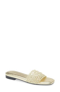 ���O�A���h�{�[�� ���f�B�[�X �V���[�Y �T���_�� rag & bonellie Slide Sandal Gold �S�[���h