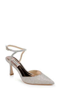 �o�b�W�F���[�~�V���J ���f�B�[�X �V���[�Y �q�[�� �A���N�� BADGLEY MISCHKA Collection Kamilah Ankle Strapump Champagne �V�����p��