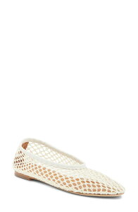 �X�^�E�h ���f�B�[�X �V���[�Y �p���v�X STAUD Alballet Flat Paper Netting