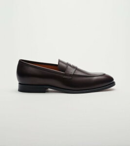 �W���b�N �A�[�E�B�� �����Y �V���[�Y �����s�[�X ���U�[ ���[�t�@�[ Jack Erwin Luke Leather Dress Penny Loafer Brown Full Grain �u���E��