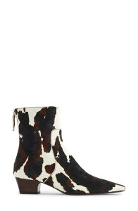 ���C�h�E�F�� ���f�B�[�X �V���[�Y �u�[�c�E���C���u�[�c Madewell The Lexie Genuine Calf Hair Bootie Dark Carob Multi �}���`�J���[
