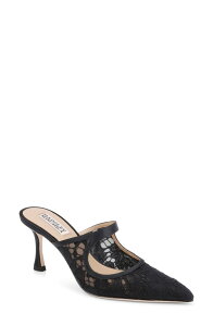 �o�b�W�F���[�~�V���J ���f�B�[�X �V���[�Y �q�[�� �J�b�g�A�E�g BADGLEY MISCHKA Oaklyn Cutout Mule Black Satin �u���b�N