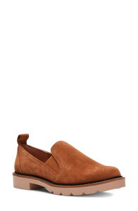 �u�����h ���f�B�[�X �V���[�Y �I�b�N�X�t�H�[�h Blondo Phoebe Waterproof Slip-On Tan Suede �^��