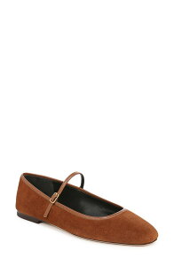���F���j�J �x�A�[�h ���f�B�[�X �V���[�Y �p���v�X Veronica Beard Ellie Mary Jane Flat Caramel