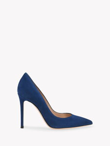 �W�������B�g ���b�V ���f�B�[�X �V���[�Y �p���v�X Gianvito Rossi Gianvito 105 Pumps Navy Suede Leather �l�C�r�[