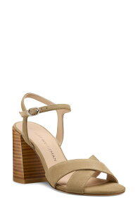 �X�`���A�[�g ���C�c�}�� ���f�B�[�X �V���[�Y �T���_�� �A���N�� Stuart Weitzman Alyssankle Strap Sandal Golden Olive/ New Camel �I���[�u