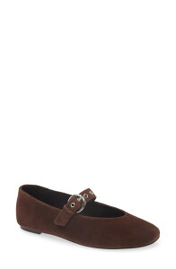 ���t�H�[���[�V���� ���f�B�[�X �V���[�Y �p���v�X Reformation Bethany Ballet Flat Espresso Suede