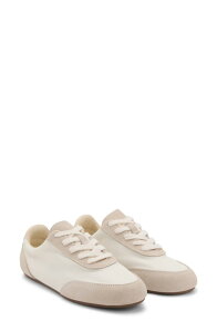 �}���S ���f�B�[�X �V���[�Y �X�j�[�J�[ MANGO Mixed Media Sneaker White �z���C�g