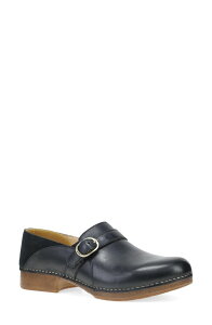 �_���X�R ���f�B�[�X �V���[�Y �T���_�� Dansko Margaret Clog Black Burnished Calf �u���b�N