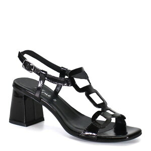 �f�B�o�g�D���[ ���f�B�[�X �V���[�Y �T���_�� �q�[�� Diba True BEGONIA Heeledressandal Black �u���b�N