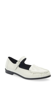 �W�F�t���[ �L�����x�� ���f�B�[�X �V���[�Y �X���b�|���E���[�t�@�[ Jeffrey Campbellillith Mary Jane Flat White Patent �z���C�g