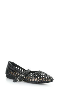 �{�X�A���h�R�[ ���f�B�[�X �V���[�Y �p���v�X Bos. & Co. Wilda Mary Jane Flat Black �u���b�N