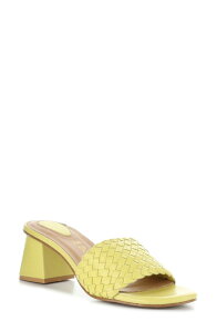 �{�X�A���h�R�[ ���f�B�[�X �V���[�Y �q�[�� �T���_�� Bos. & Co. Wella Slide Sandal Yellow �C�G���[