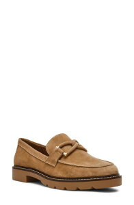 �A���N���C�� ���f�B�[�X �V���[�Y �X���b�|���E���[�t�@�[ Anne Klein Ellison Moc Toe Loafer Sand Suede �T���h