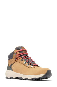 �R�����r�A ���f�B�[�X �V���[�Y �u�[�c�E���C���u�[�c Columbia Newton Wander Waterproof Hiking Boot Elk/ Sunset Red ���b�h