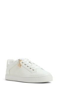 �A���h ���f�B�[�X �V���[�Y �X�j�[�J�[ ALDO Elgata Sneaker White �z���C�g