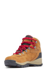 �R�����r�A ���f�B�[�X �V���[�Y �u�[�c�E���C���u�[�c Columbia Newton Ridge Amped Waterproof Hiking Boot Elk/ Mountain Red ���b�h