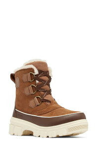 �\���� ���f�B�[�X �V���[�Y �u�[�c�E���C���u�[�c SOREL Tivoli V Faux Fur Lined Waterproof Boot Velvetan/ Tobacco �^��