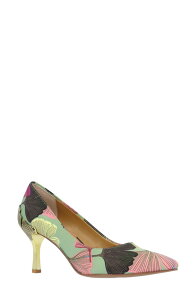 �W�F�C���j�[ ���f�B�[�X �V���[�Y �p���v�X J. Rene Tacy Pointed Toe Pump Green/ Pink/ Yellow �s���N
