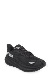 �z�J�I�l�I�l ���f�B�[�X �V���[�Y �X�j�[�J�[ HOKA Clifton 9 GTX Shoe Black / Black �u���b�N