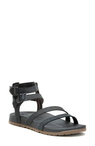 �`���R ���f�B�[�X �V���[�Y �T���_�� �_�E�� Chaco Lowdown Strappy High Sandal Black �u���b�N