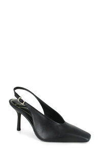 �P�l�X�R�[�� ���f�B�[�X �V���[�Y �p���v�X Kenneth Cole Aerial Slingback Pump Black Leather �u���b�N