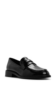 �A���h ���f�B�[�X �V���[�Y �X���b�|���E���[�t�@�[ ALDO Valera Penny Loafer Black �u���b�N