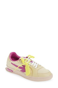 �I�t-�z���C�g ���f�B�[�X �V���[�Y �X�j�[�J�[ Off-Whitend of Play Sneaker Dark Sand - Magenta �}�[���^
