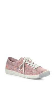 �\�t�`�m�X ���f�B�[�X �V���[�Y �X�j�[�J�[ Softinos by Fly London Ica Sneaker Pink �s���N