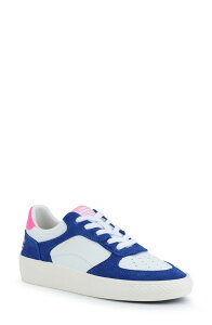���B���e�[�W�n�o�i ���f�B�[�X �V���[�Y �X�j�[�J�[ Vintage Havana Fast Sneaker Electric Blue/ Neon Pink �u���[