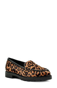 ���b�N�|�[�g ���f�B�[�X �V���[�Y �X���b�|���E���[�t�@�[ Rockport Genuine Calf Hair Penny Loafer - Wide Widths Available Dark Natural Print Calf Hair