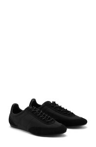 �}���S ���f�B�[�X �V���[�Y �X�j�[�J�[ MANGO Mixed Media Sneaker Black �u���b�N