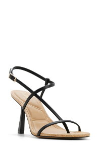 �A���h ���f�B�[�X �V���[�Y �T���_�� ALDO Nallia Slingback Sandal Black Combo �u���b�N