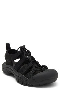 �L�[�� ���f�B�[�X �V���[�Y �T���_�� KEEN 'Newport H2' Sandal Triple Black �u���b�N